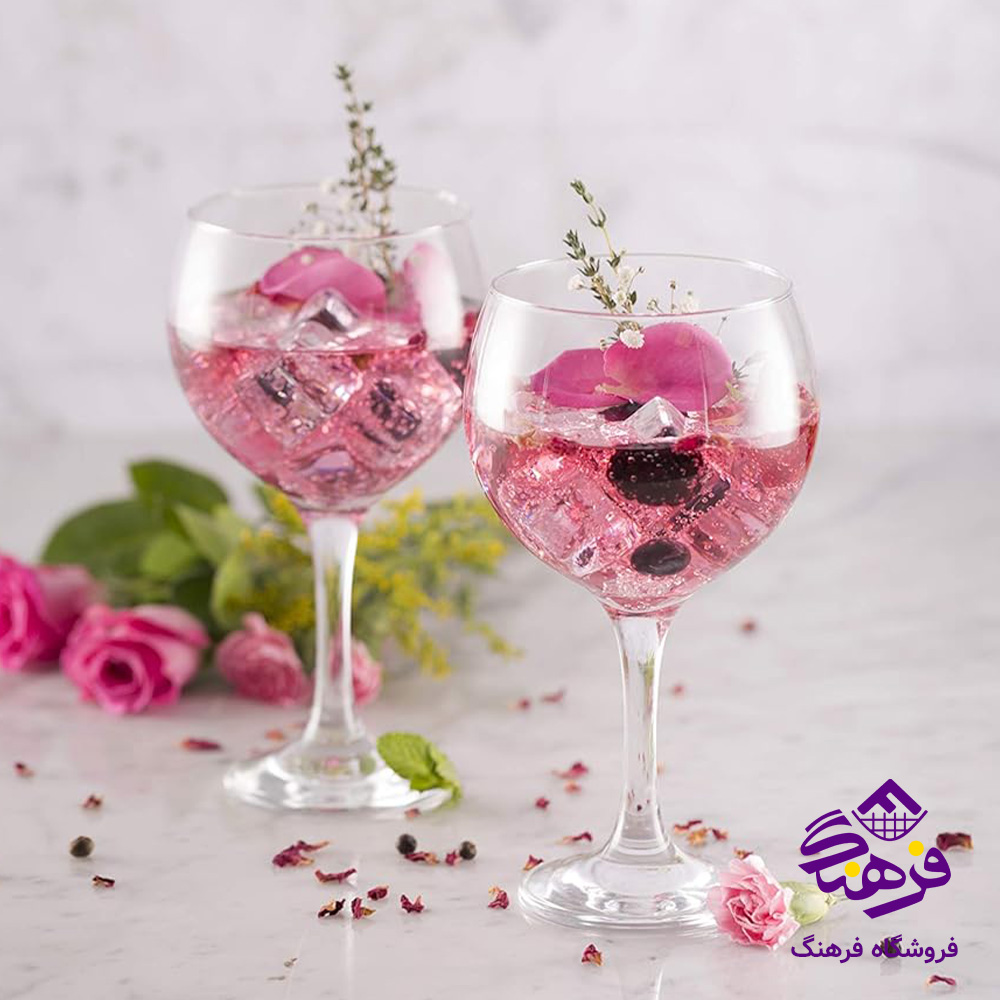 جام گیلاس مارتا 2 کادو بلور  کاوه 