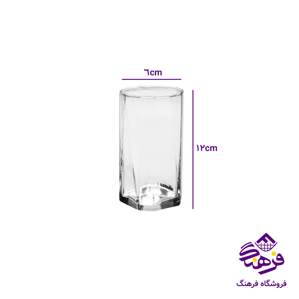 لیوان هانا کادو بلور کاوه