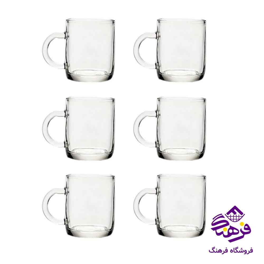 لیوان دسته دار بلور کاوه مدل پاور (6 عددی) Offer