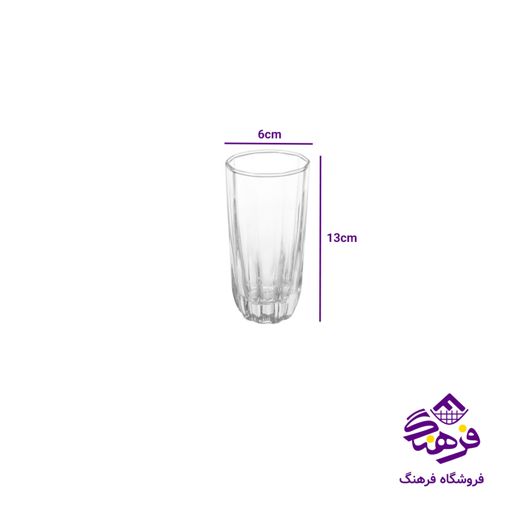 لیوان اترک کادو بلور کاوه