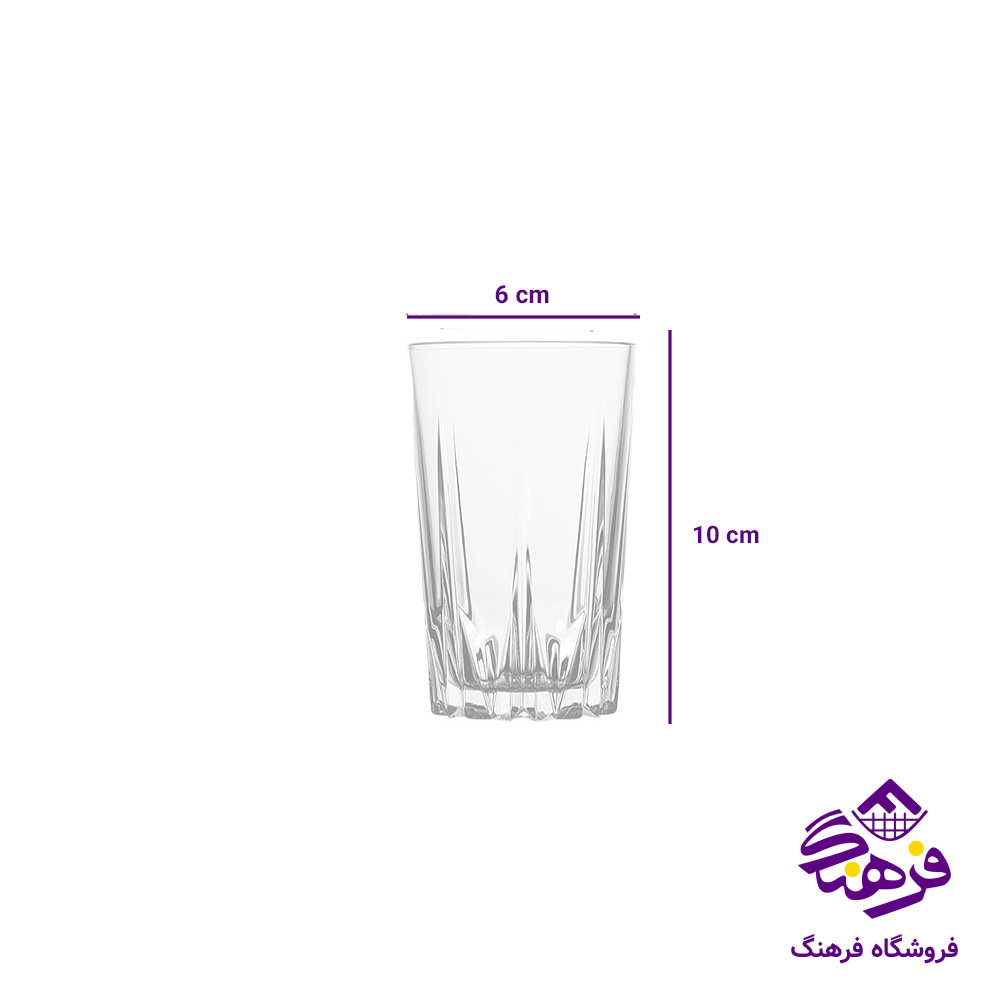 لیوان هیمالیا کادو بلور کاوه