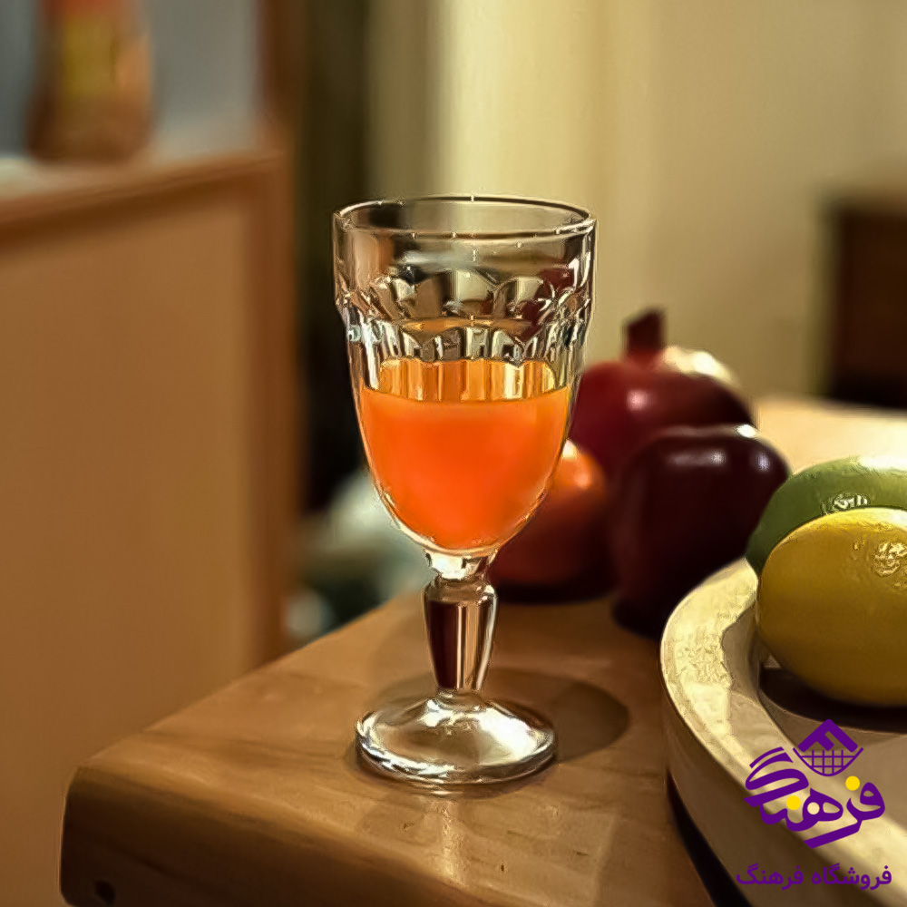 لیوان بارسا1 پایه دار پنجره ای کاوه 3عددی 8دک