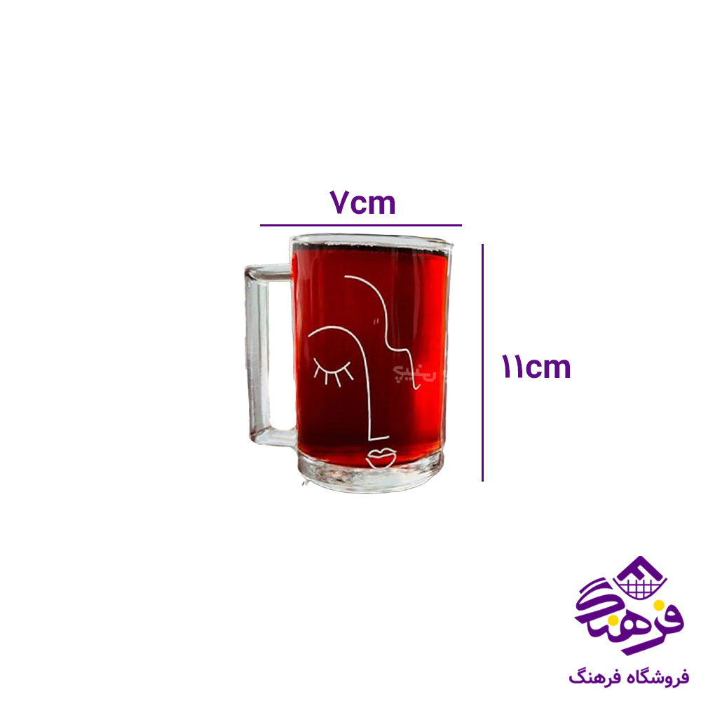 ليوان نيوزلند 310 دسته دار چاپي فله کاوه 24عددي