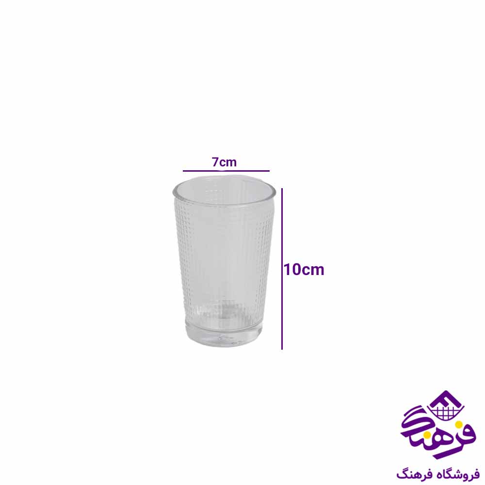  لیوان پنجره ای بلور کاوه مدل اورسی هلیا180 (6عددی)