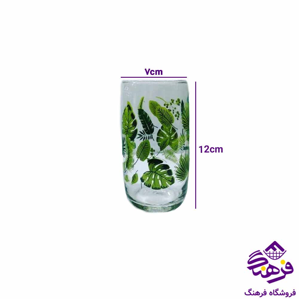  لیوان بلور کاوه مدل کورالو نیو چاپی (6عددی) 