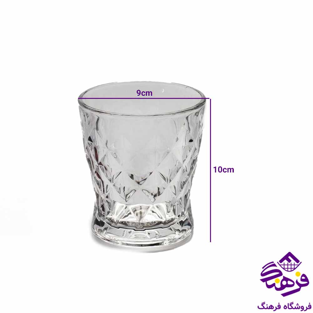  لیوان بلور کاوه مدل پرستیژ (6عددی)