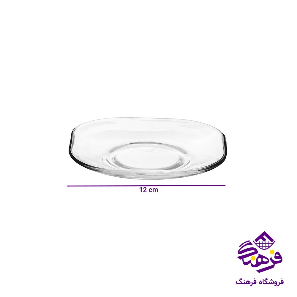 نعلبکی بلور کاوه مدل لیندو 