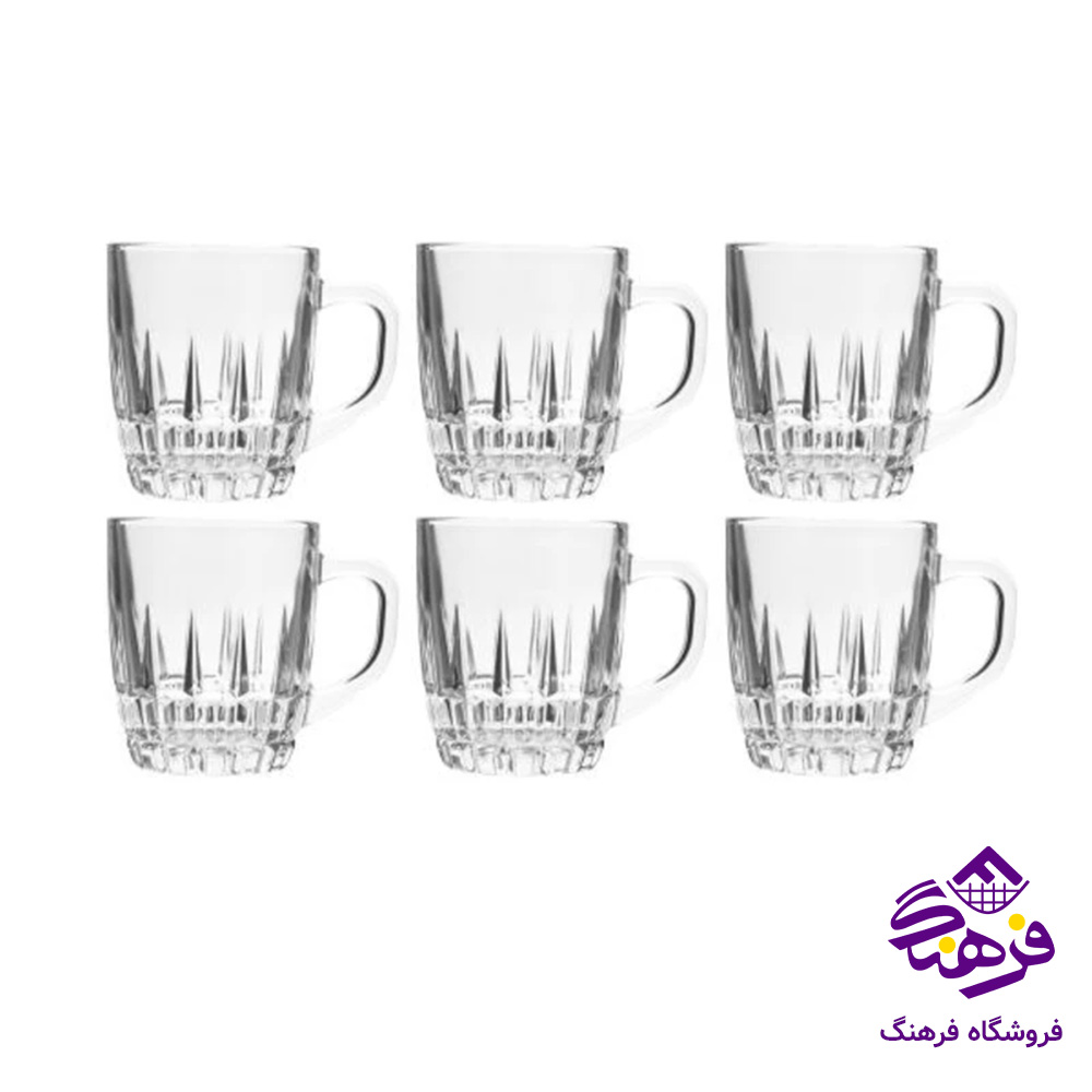 نیم لیوان لنس دسته دار کادو کاوه