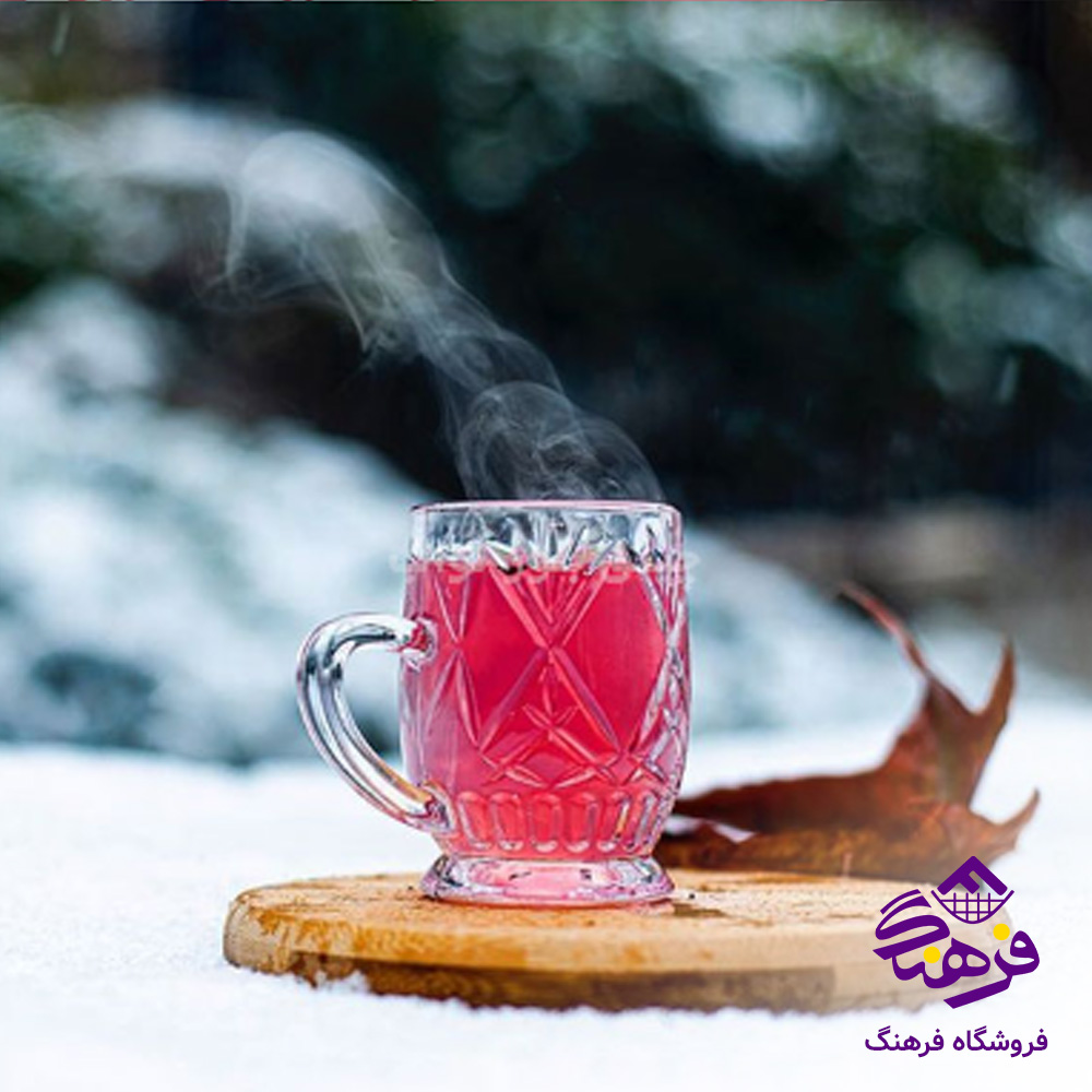 نیم لیوان جاستین دسته دار کادو کاوه (