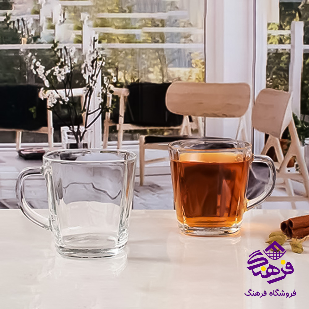 نیم لیوان الین دسته دار کادو کاوه (6دک)