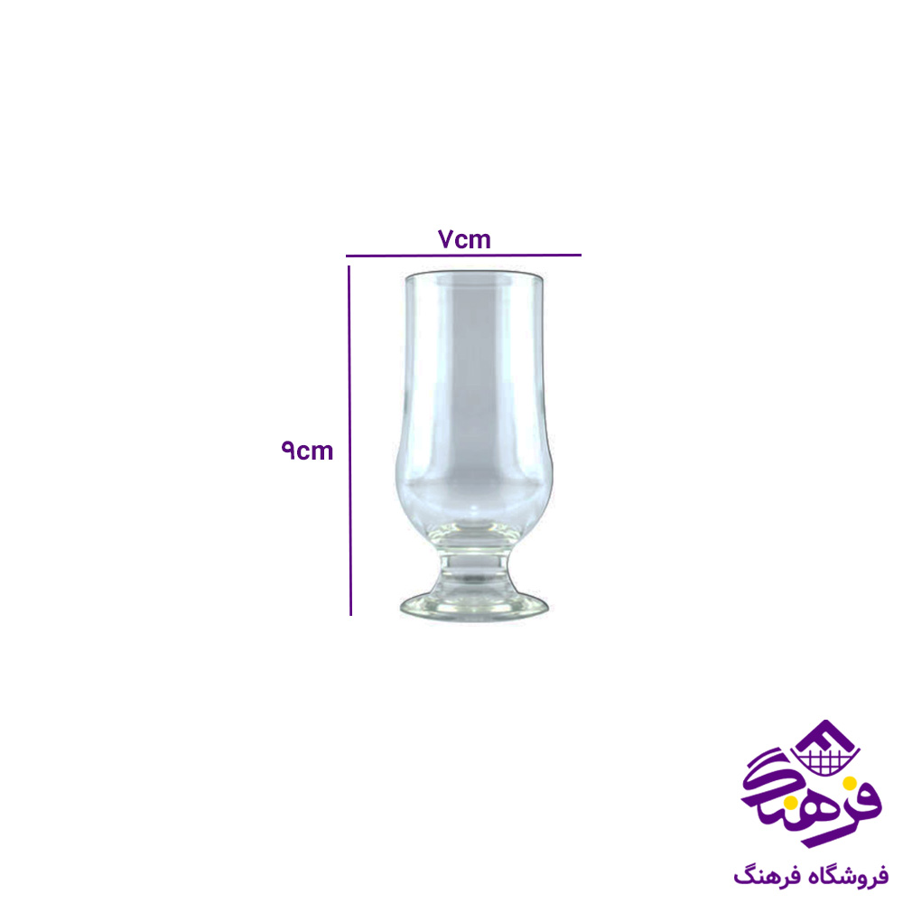 نيم ليوان ويتا پايه دار کادو کاوه 6دک
