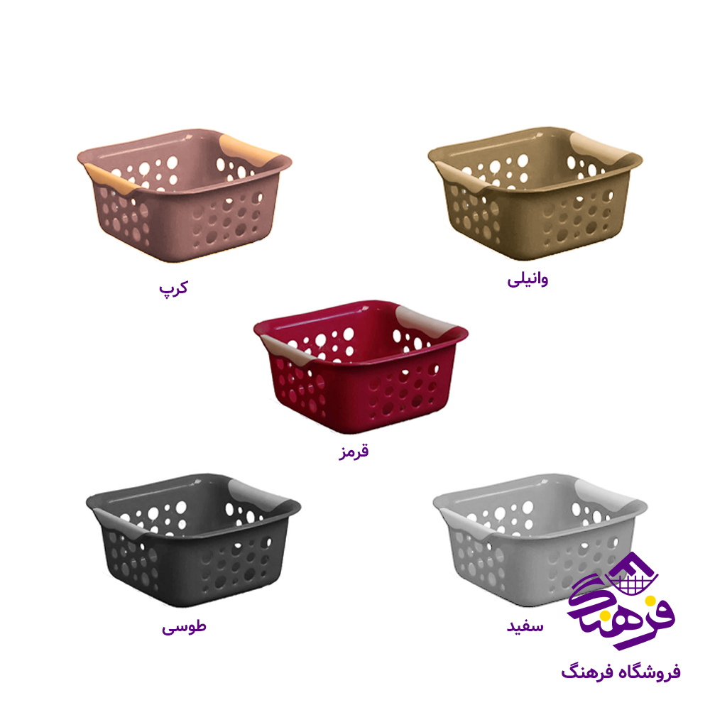 سبد ايده ال گل يخ مربع