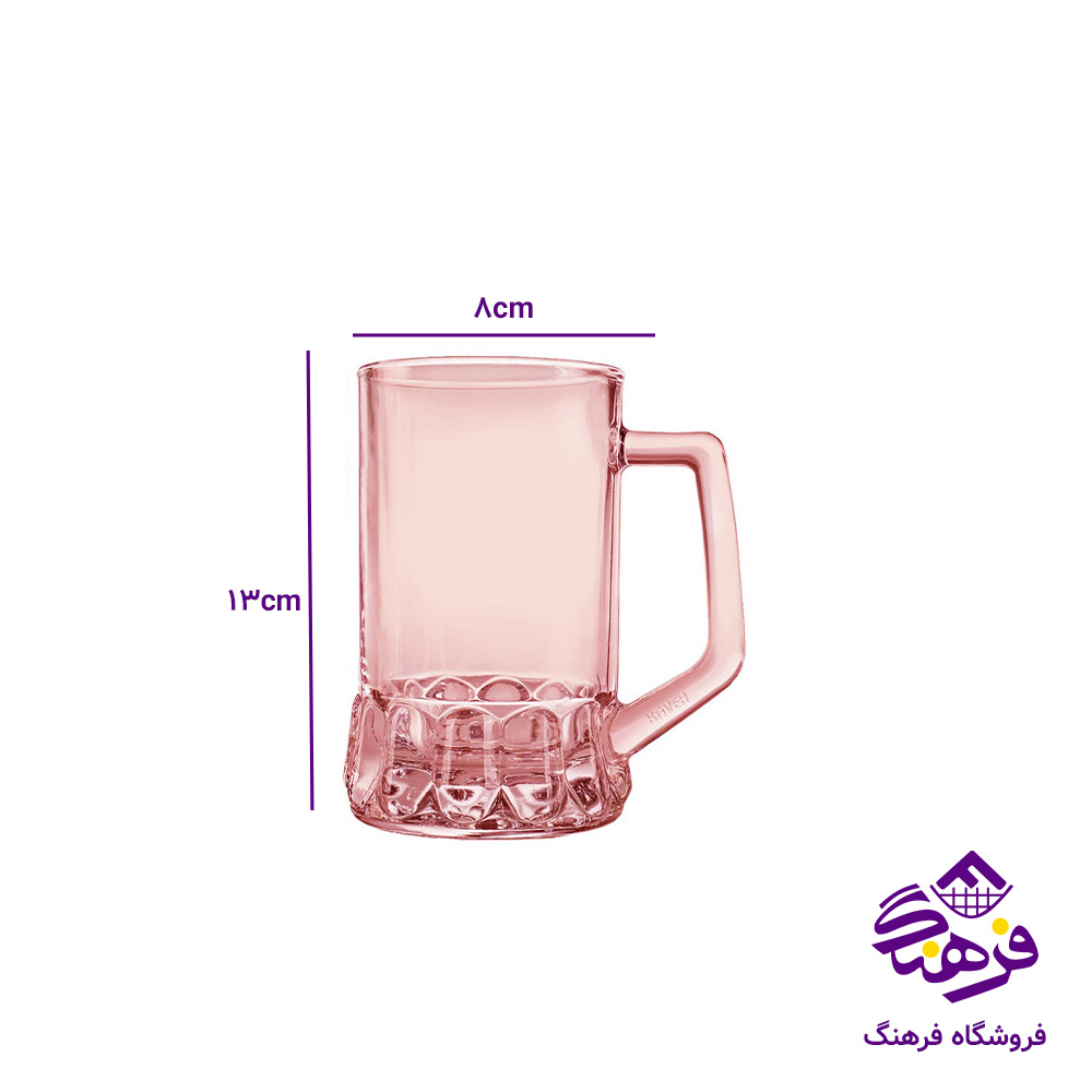ماگ پوما صورتی فله کاوه (هرعدد) (18دک)