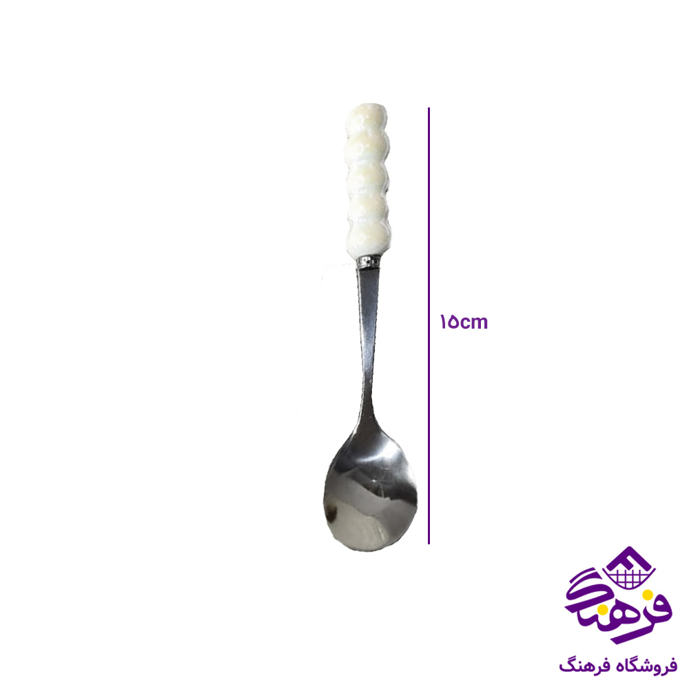 قاشق چای دسته مروارید 20