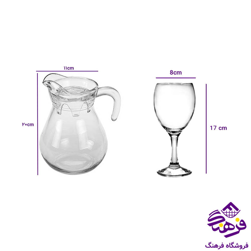 پارچ و گيلاس اليس مارگاريتا1 کادو کاوه 4دک