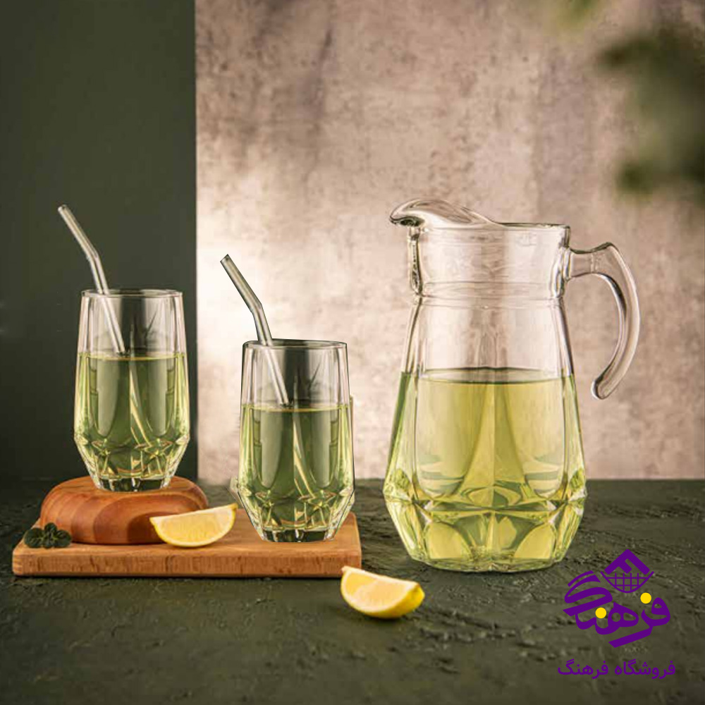 پارچ و لیوان استاتیک کادو نوری (4دک)