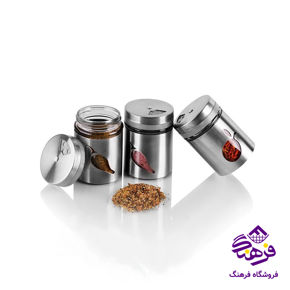 ادويه زيبا 3 کاره دور استيل