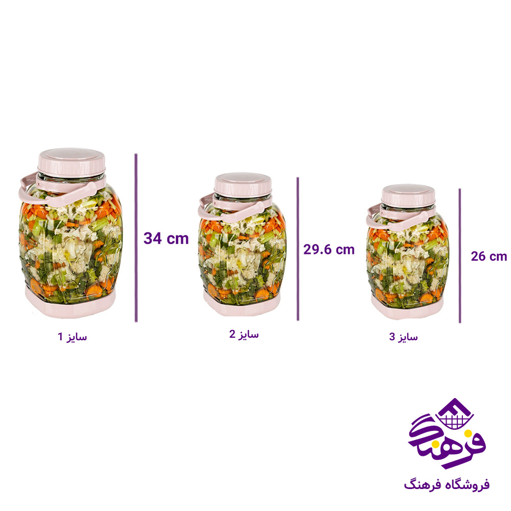 بانکه ترشی کاسنیک سایز 2 زیبا