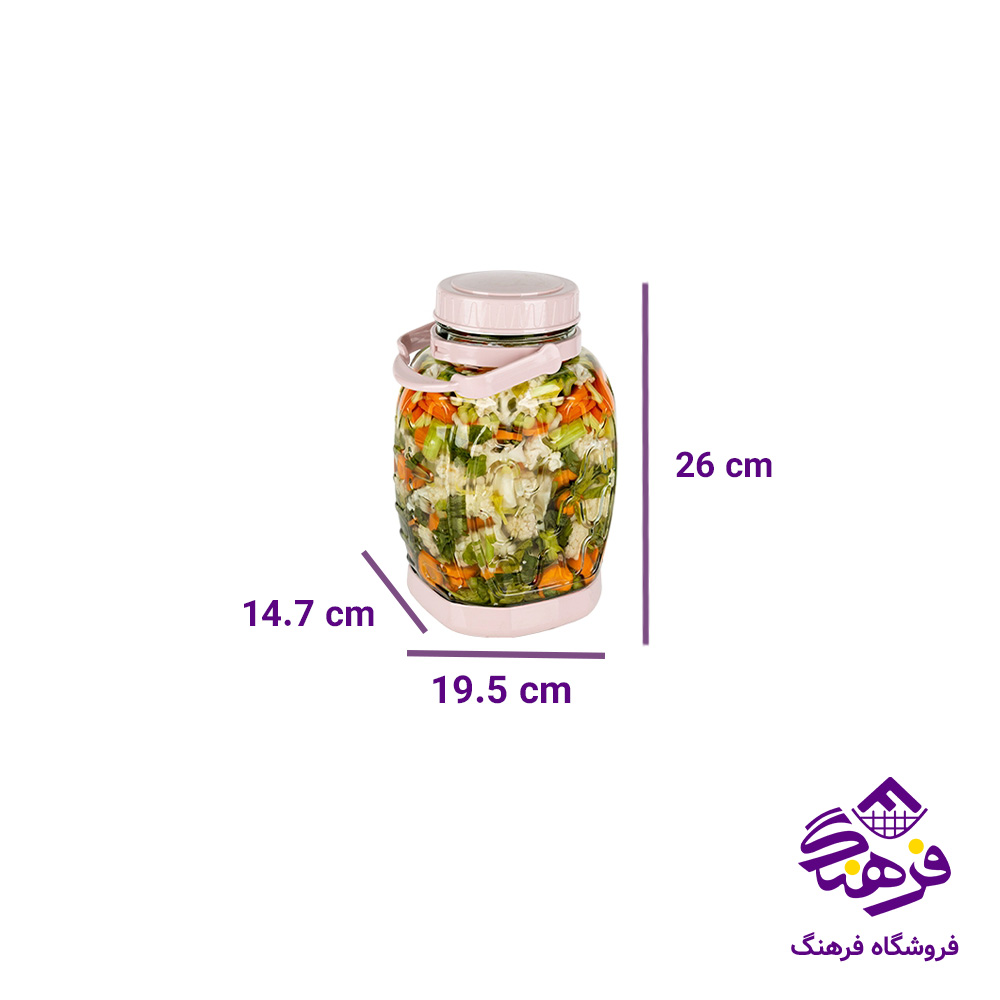 بانکه ترشی کاسنیک سایز 3 زیبا