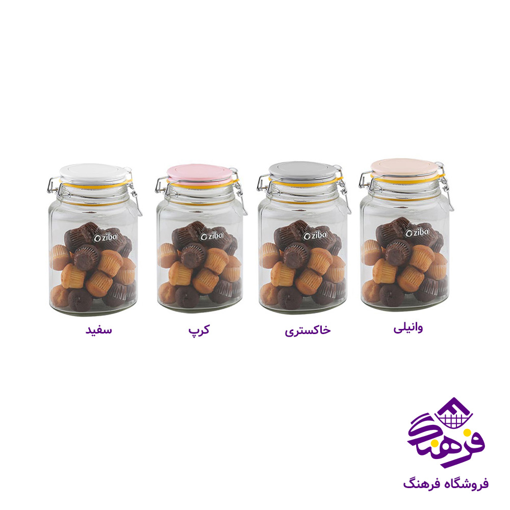 بانکه زيبا بيضی چفتی رنگين کمان سایز 2