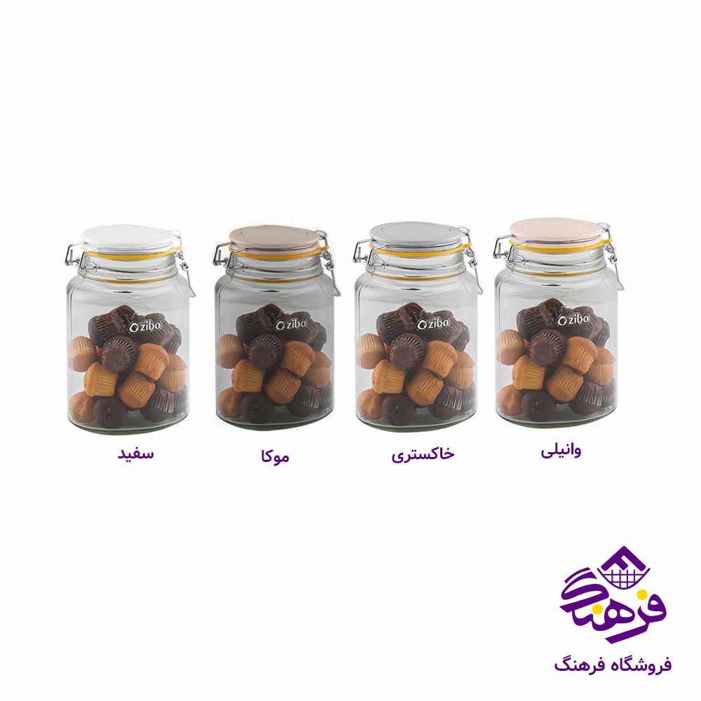 بانکه زیباسازان مدل رنگین کمان چفتی بیضی سایز 2 