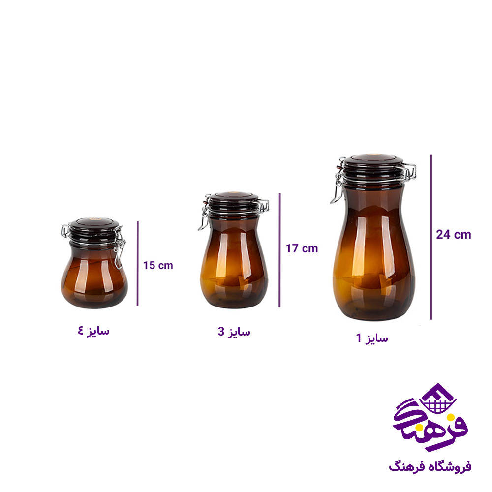 بانکه زيبا شاندرمن سایز 1 چفتی دارک