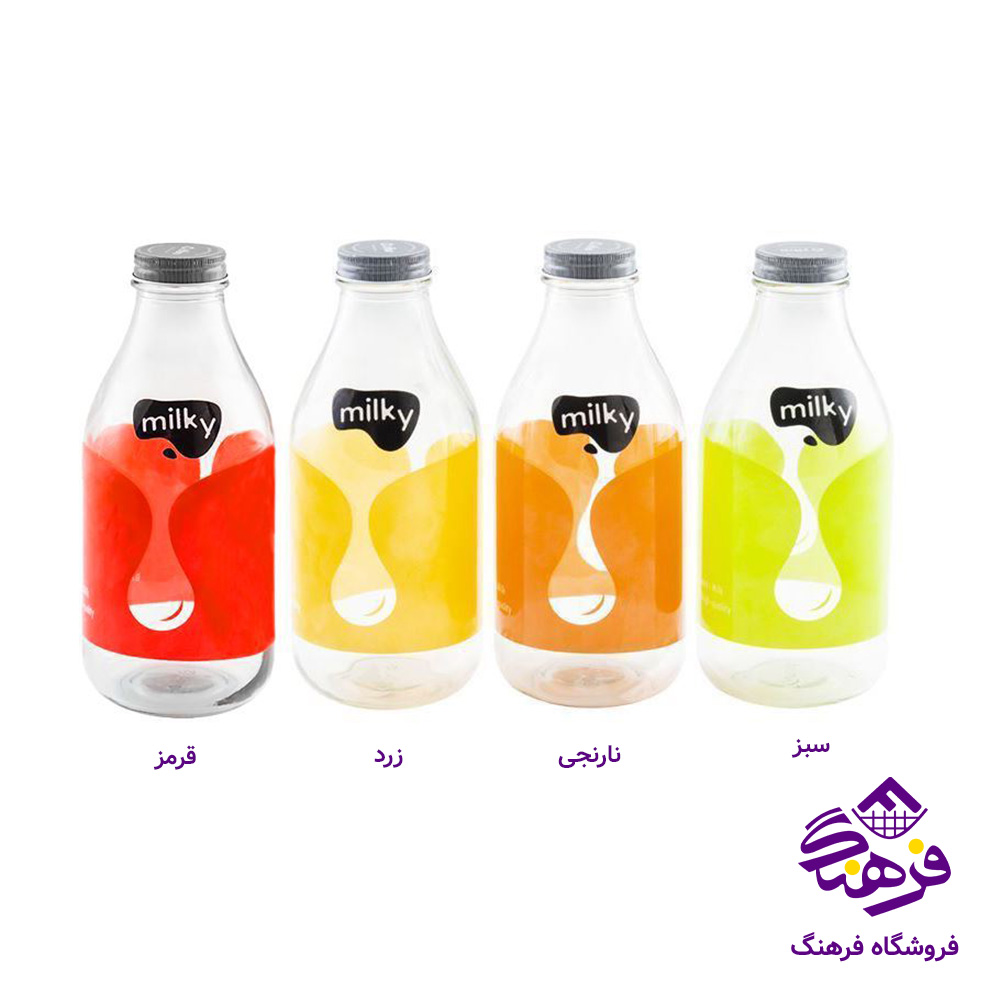 بطری شير زيبا نوستالژيک