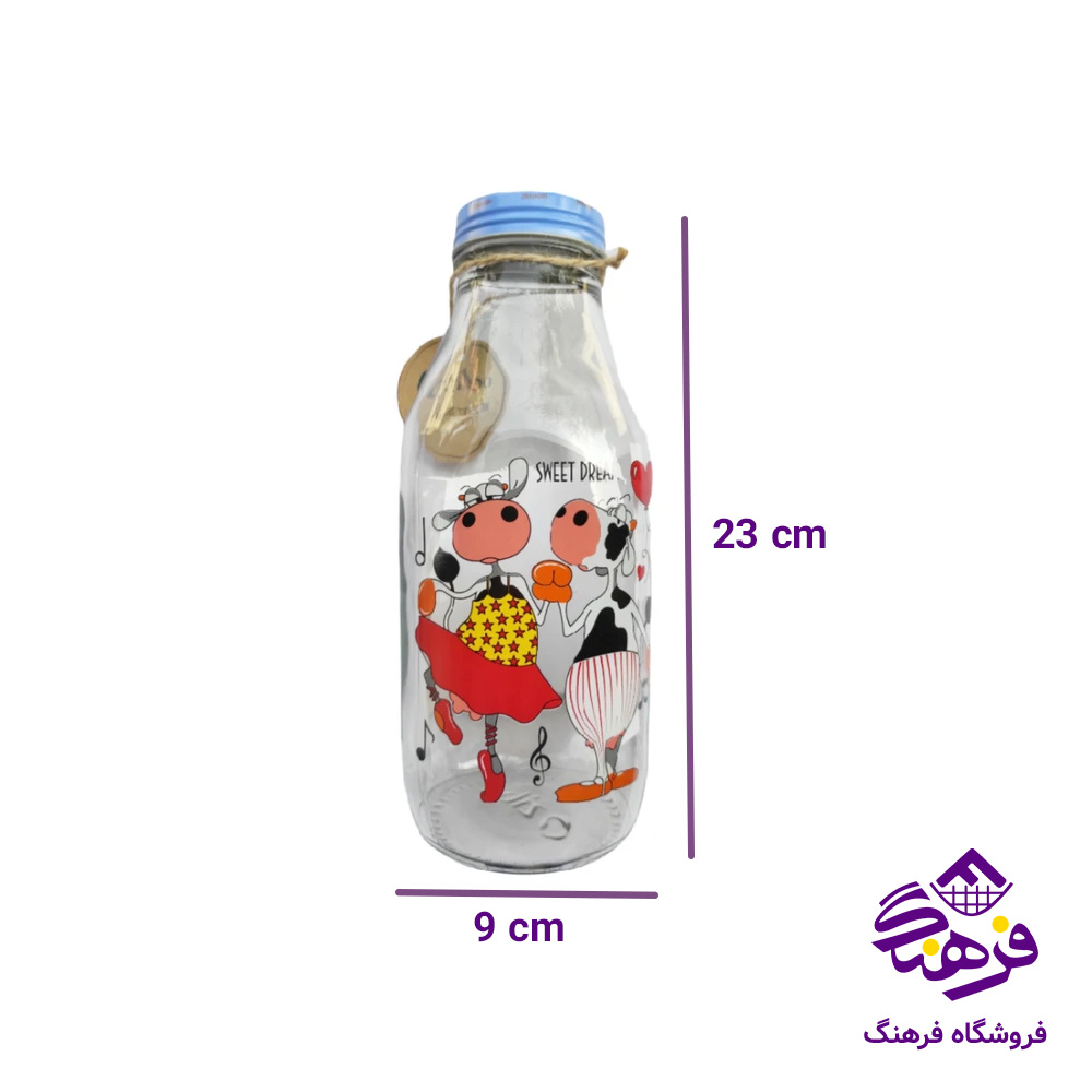 بطری شیر هومان زیبا