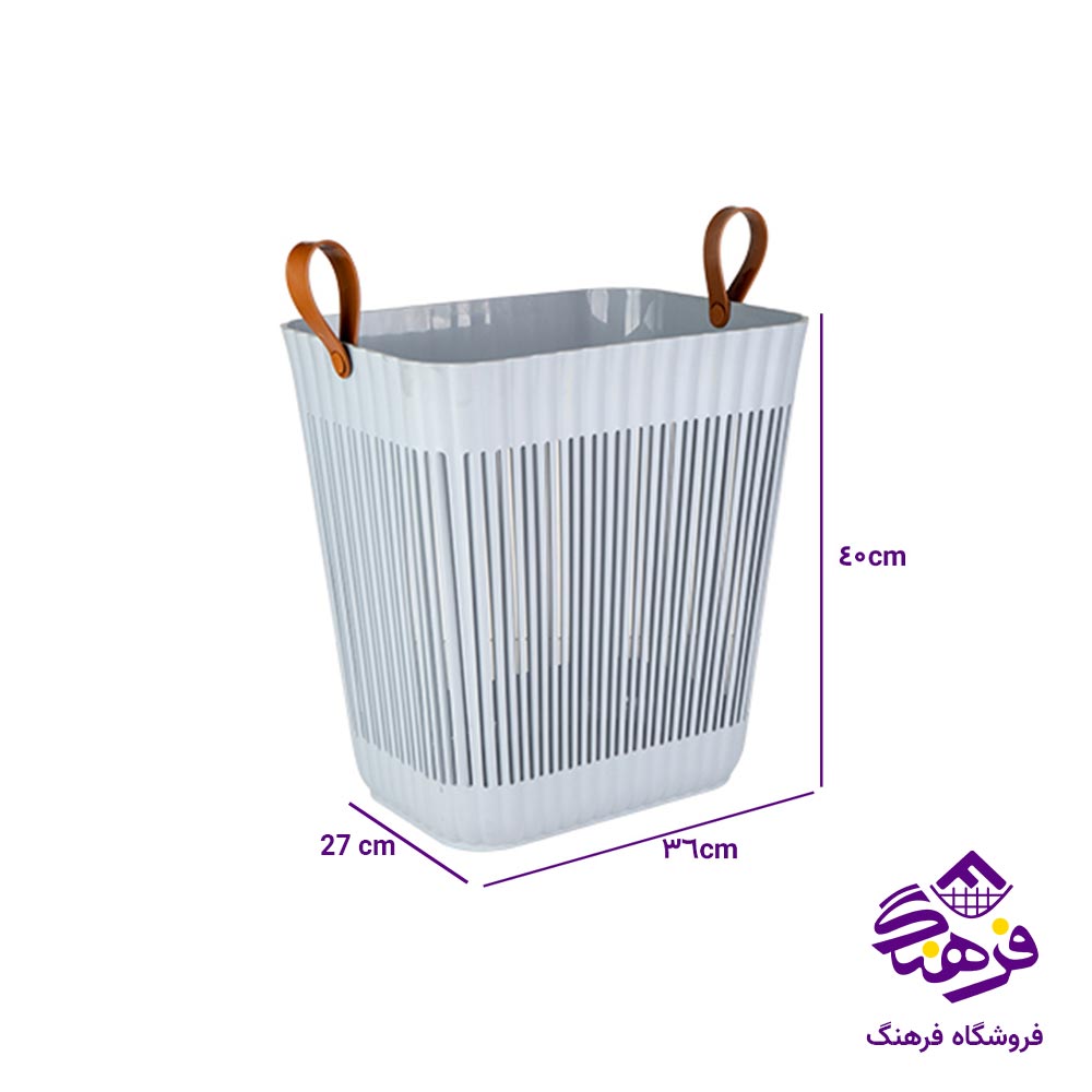 سبدرخت مستطیل زیباسازان مدل بندیک سایز 1