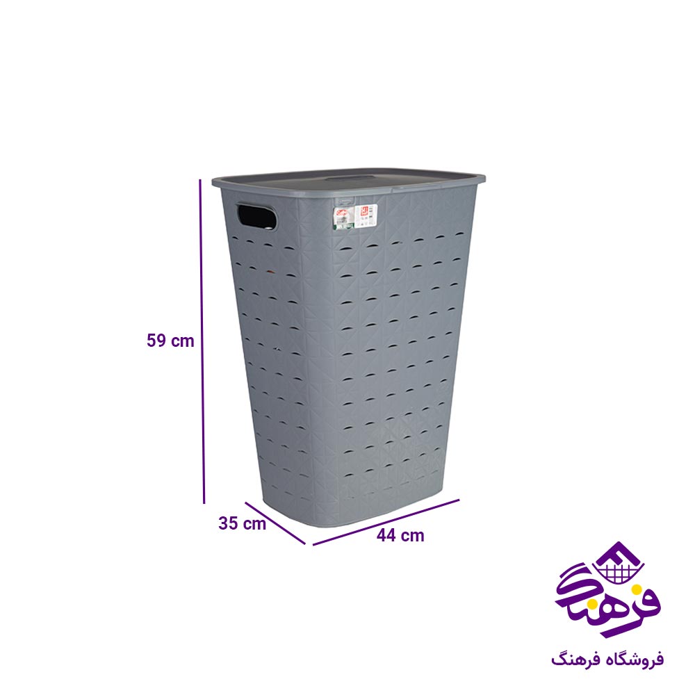 سبدرخت دربدار 54 لیتر زیباسازان مدل گاباردین 