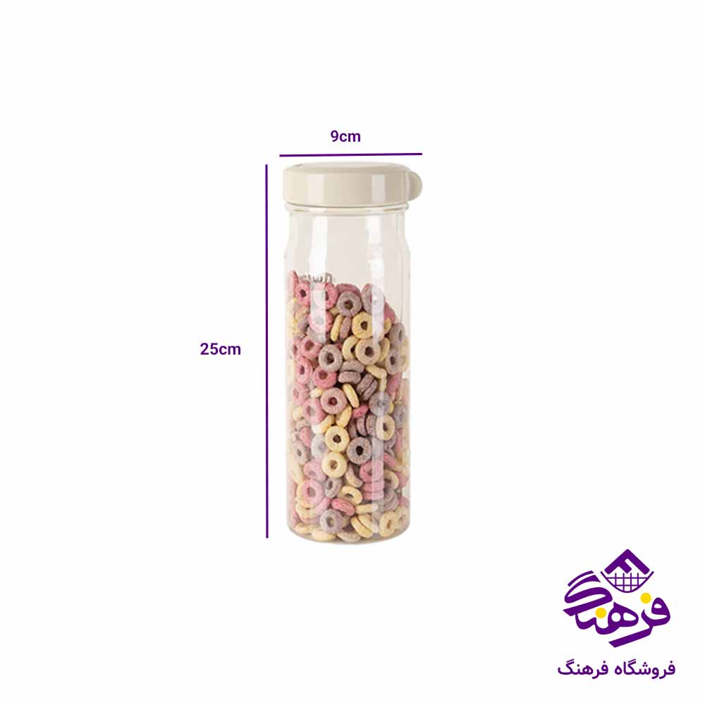 بانکه پلاستیکی متوسط زیباسازان مدل بادوک سایز 1