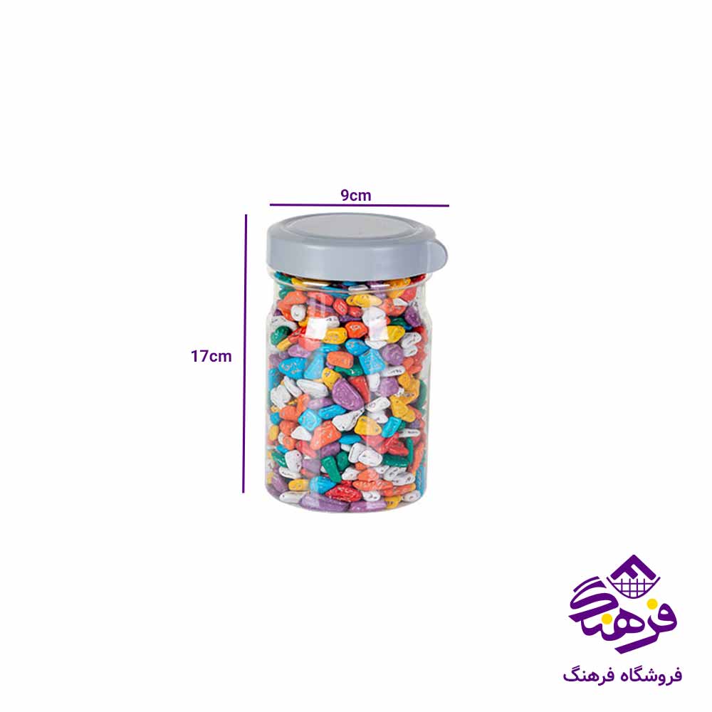بانکه پلاستیکی متوسط زیباسازان مدل بادوک سایز 3 