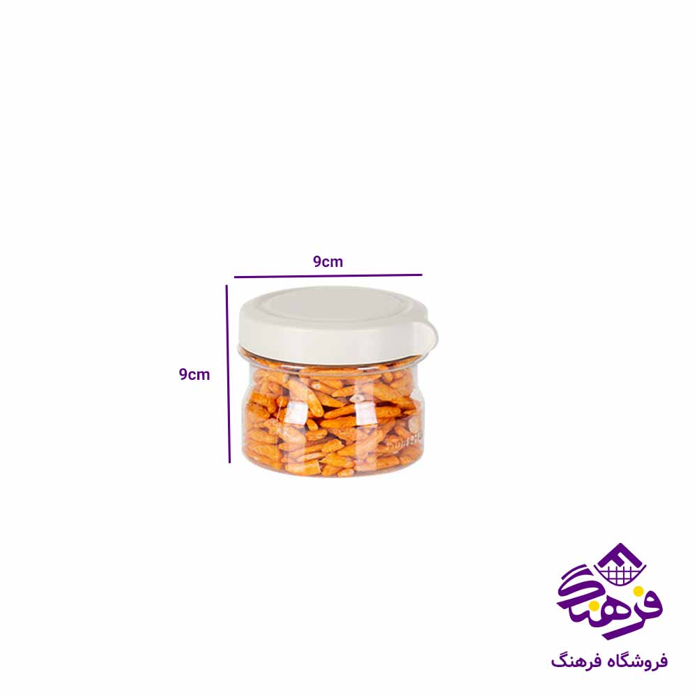 بانکه پلاستیکی متوسط زیباسازان مدل بادوک سایز 5 