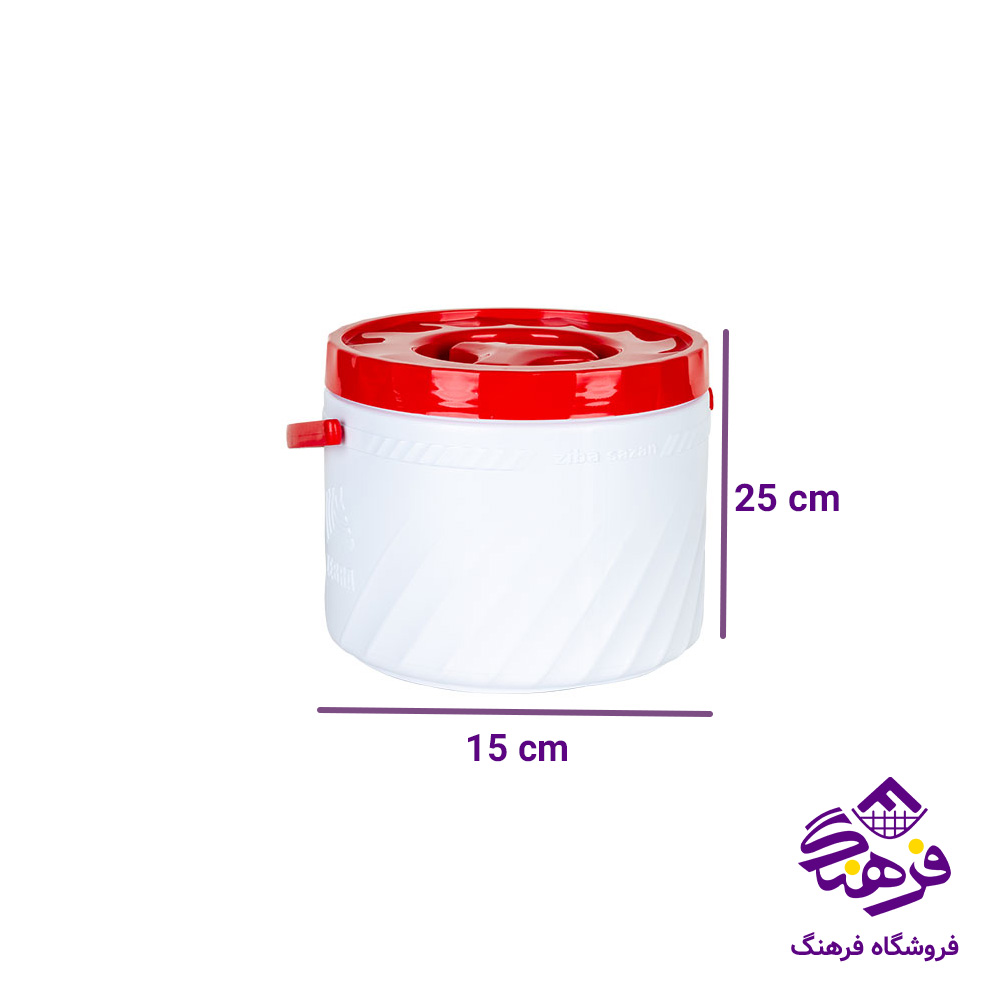 دبه زیبا زبرا 5 لیتری