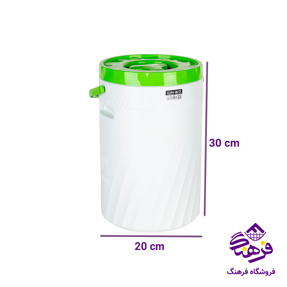 دبه زیبا زبرا 10 لیتری