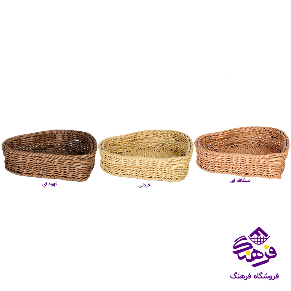 خرید سبد بافت طرح ریناس سایز 1 زیباسازان