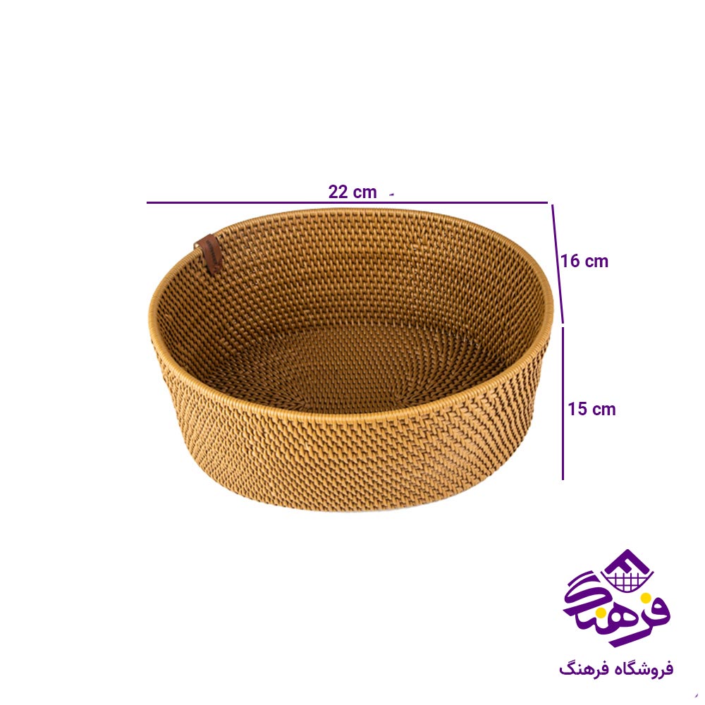 سبد بافت زیباسازان مدل سمفونی گیل سایز 1