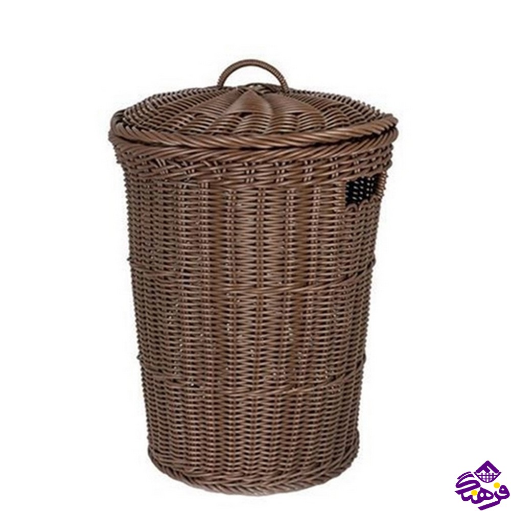 سبدبافت عروسکی زیبا شمشاد