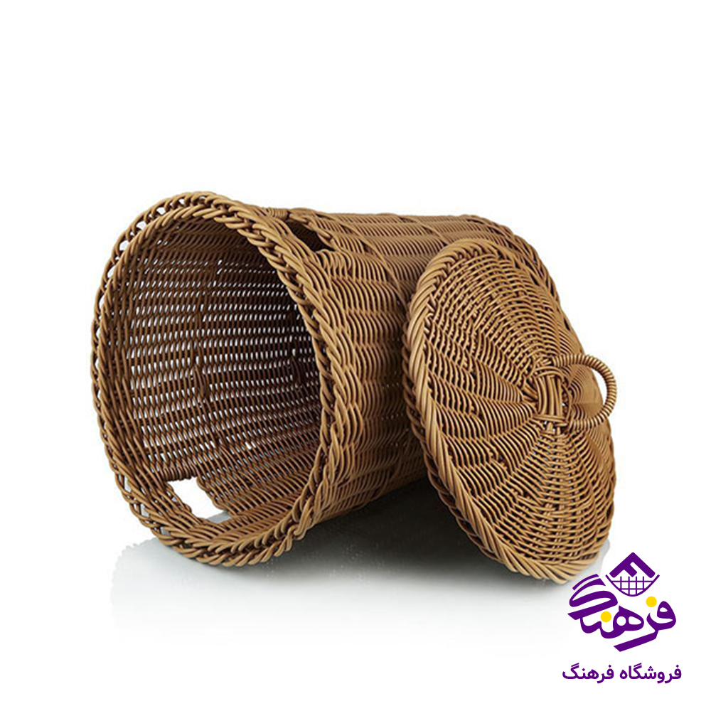 سبد رخت بافت طرح شمشاد زیبا