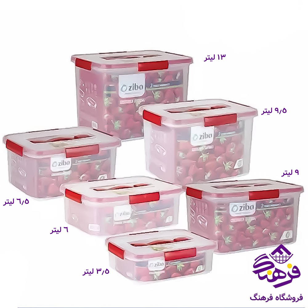 فريزري زيبا مستطيل 13ليتر گاپانا