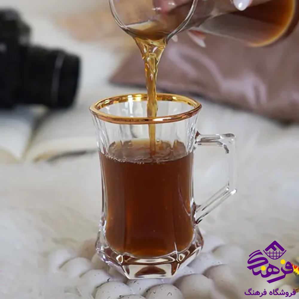 فنجان چین گلکسی بلینک مکس لب طلا