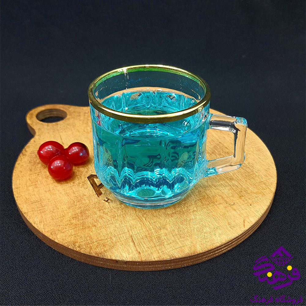 فنجان چین نیزه بلینک مکس 108 لب طلا