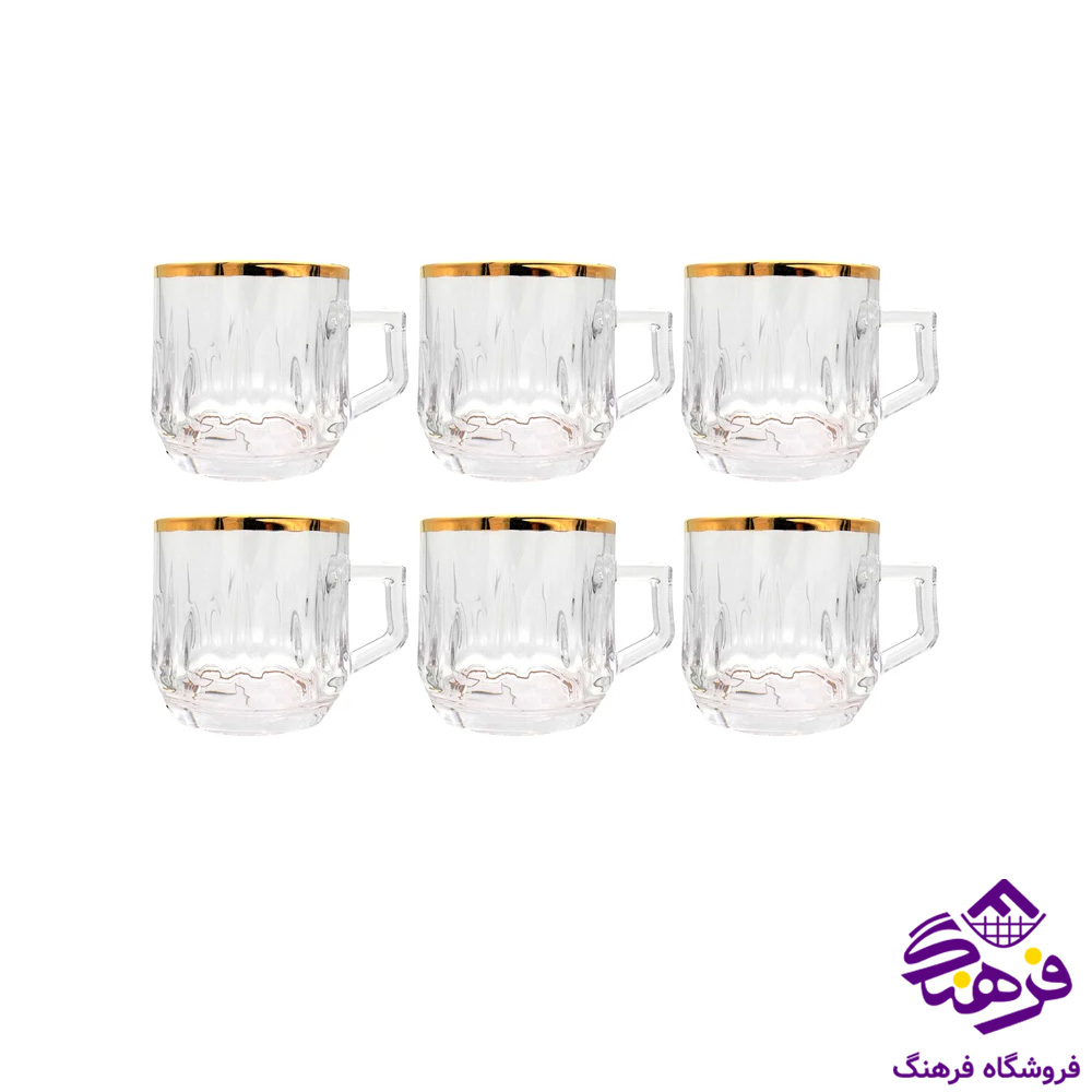 فنجان چین نیزه بلینک مکس 108 لب طلا