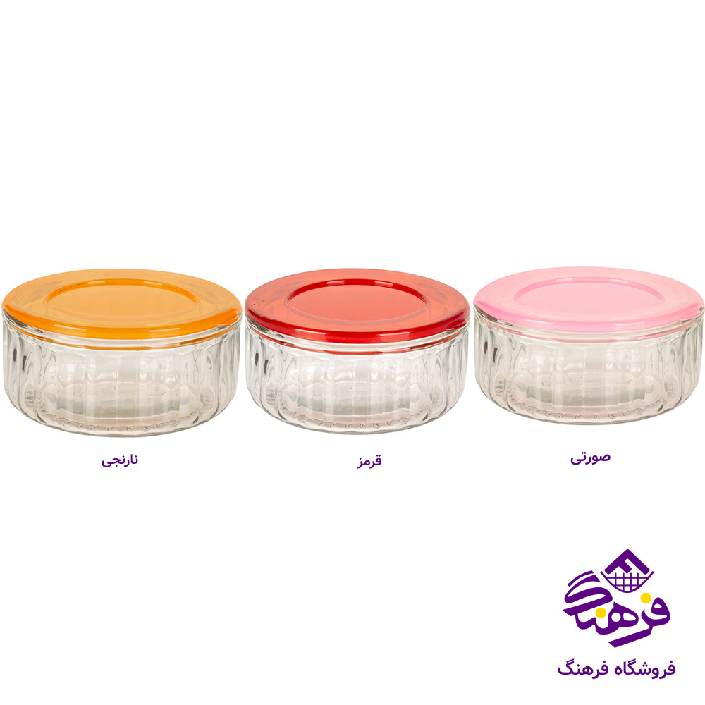 ظرف درب دار شاک شوکا بلند سایز 2 زیبا