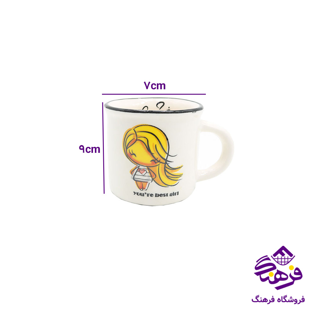 ماگ زیبا گولاش3 (هرعدد)