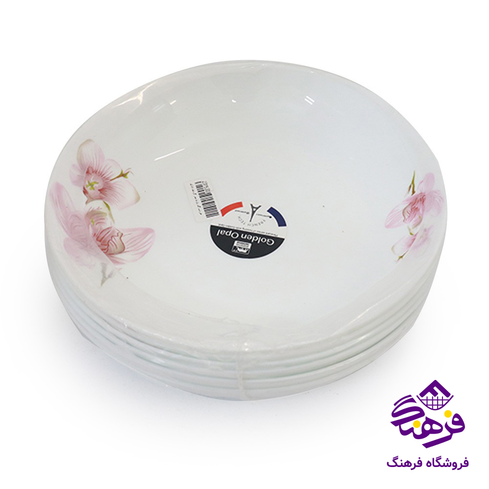 خورشت گلد اپال طرحدار گرد فله-(6دک)