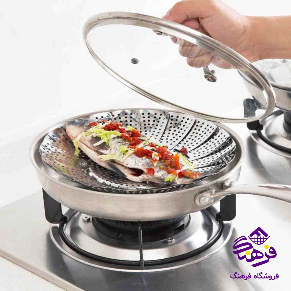 سبد بخارپز شنگیا تاشو بزرگ E3659