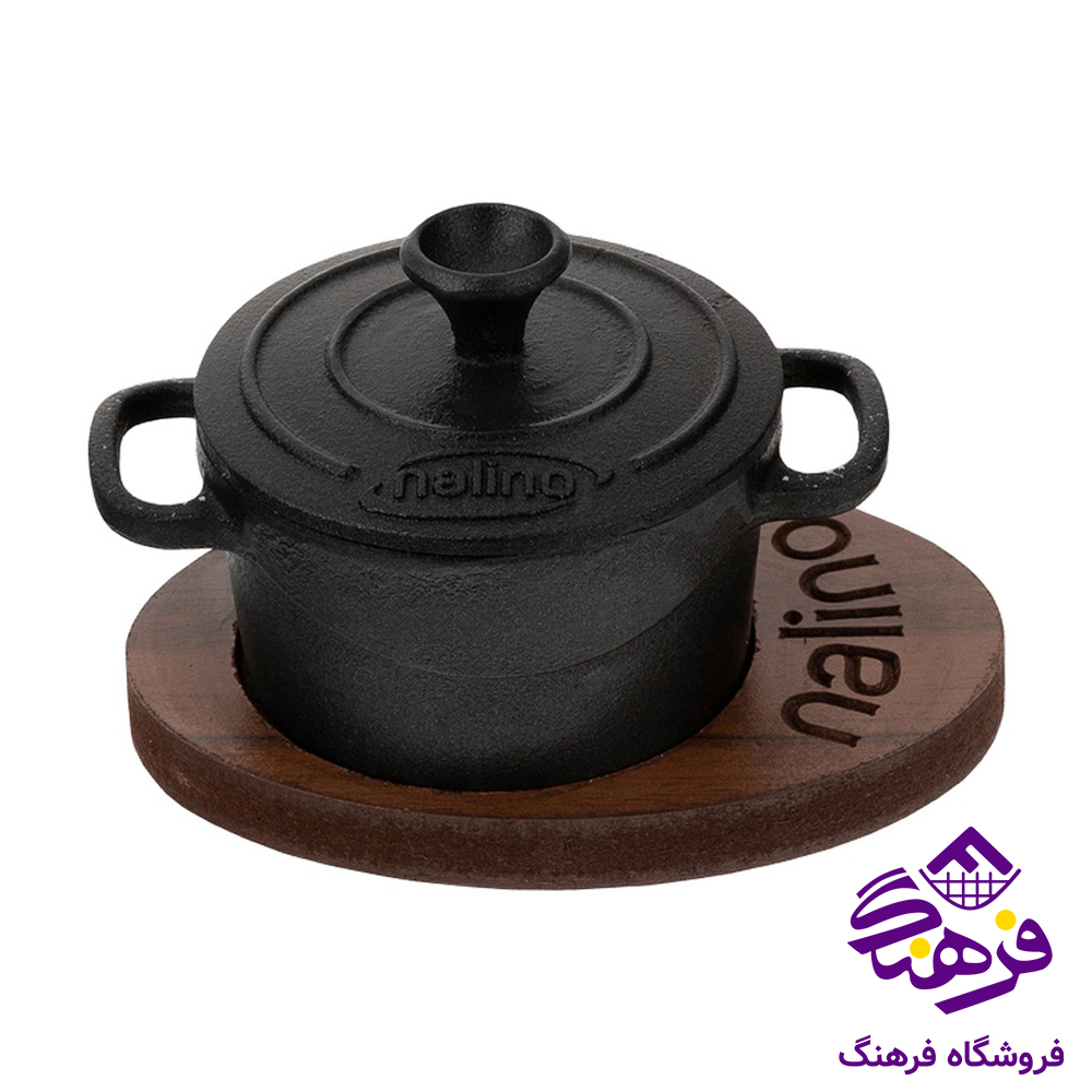 قابلمه چدن نالینو سایز 12 مدل Feleti