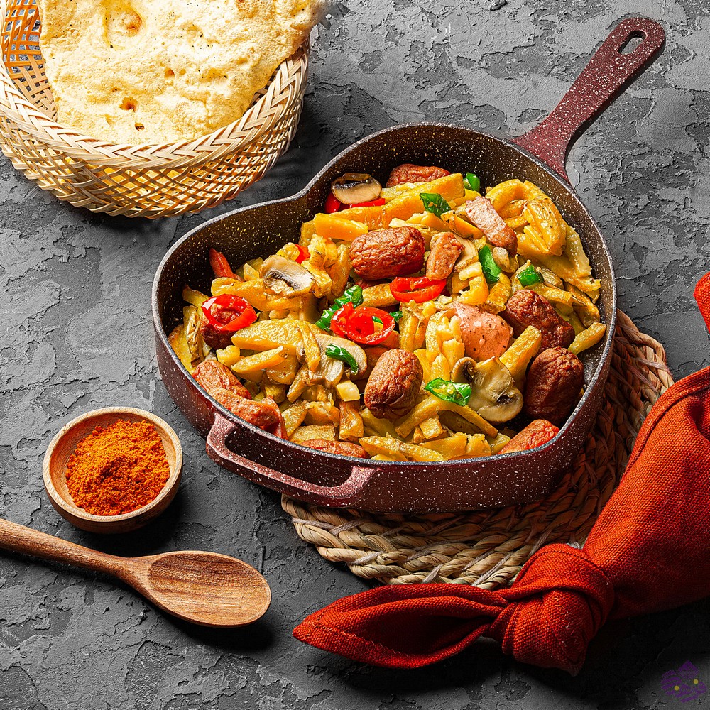 تابه نالینو چدن مدل Amante
