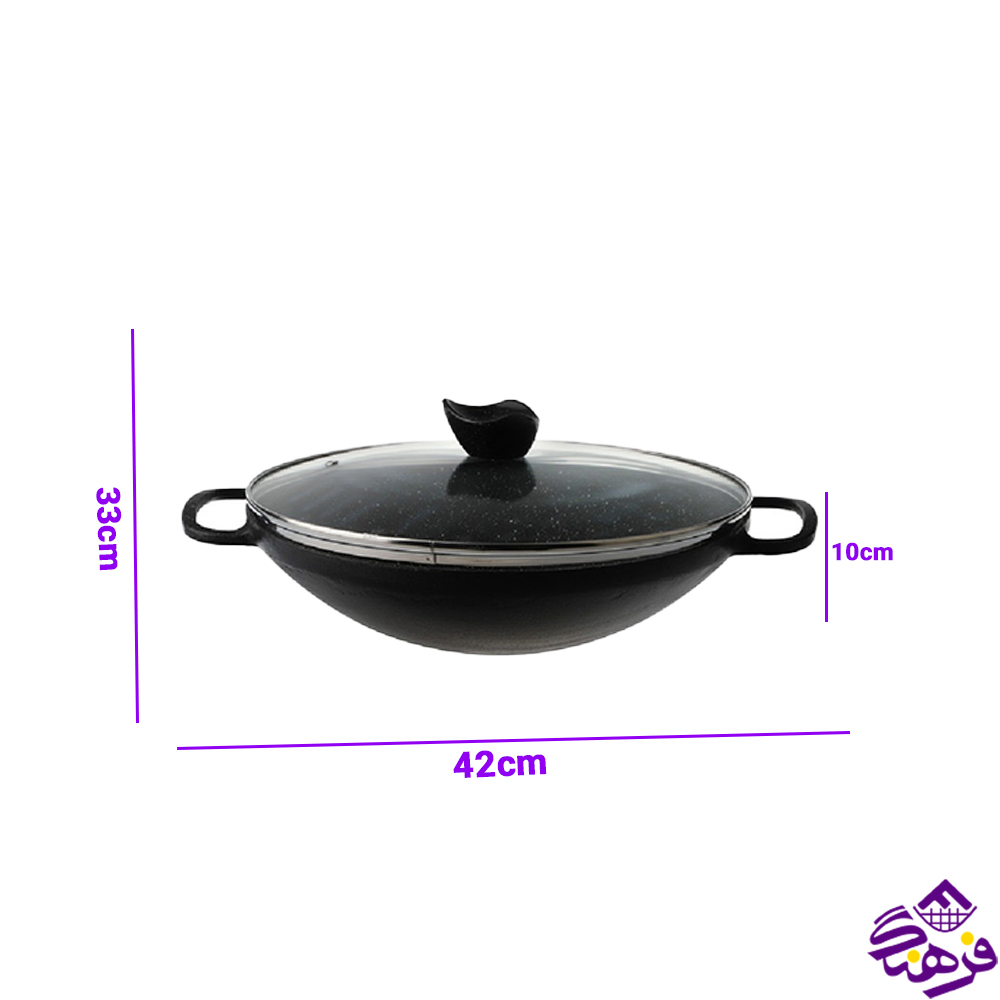 تابه چدن نالینو  سایز Feleti 32 دربدار